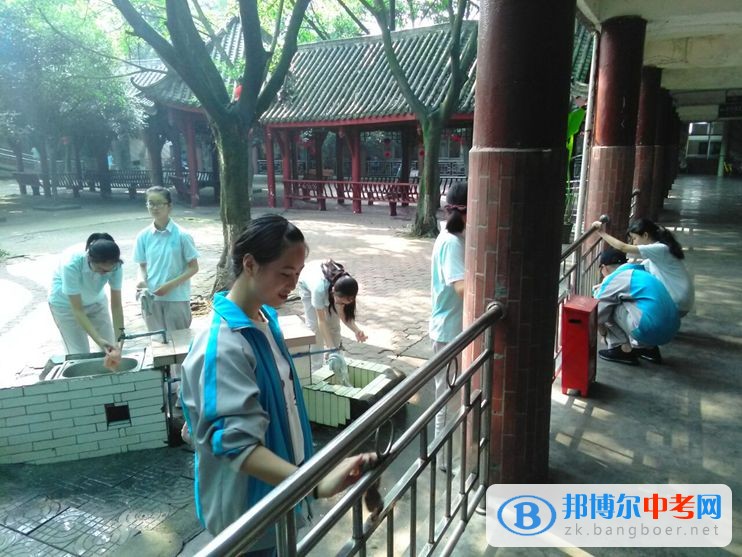 西南交通大學(xué)附屬中學(xué)志愿者系列活動之一