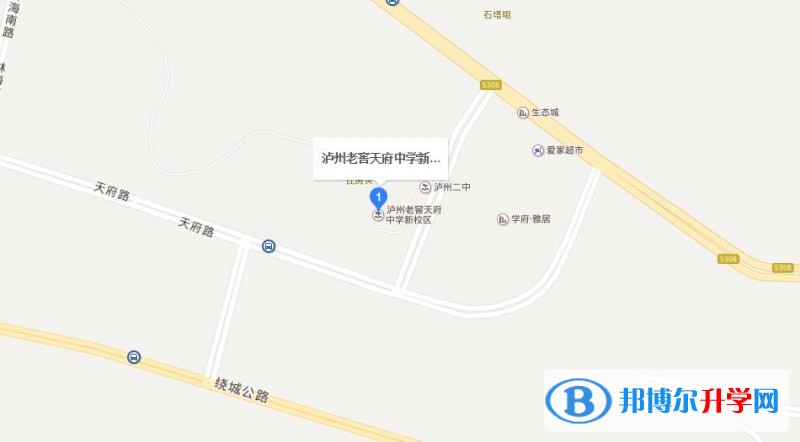 瀘州老窖天府中學地址在哪里
