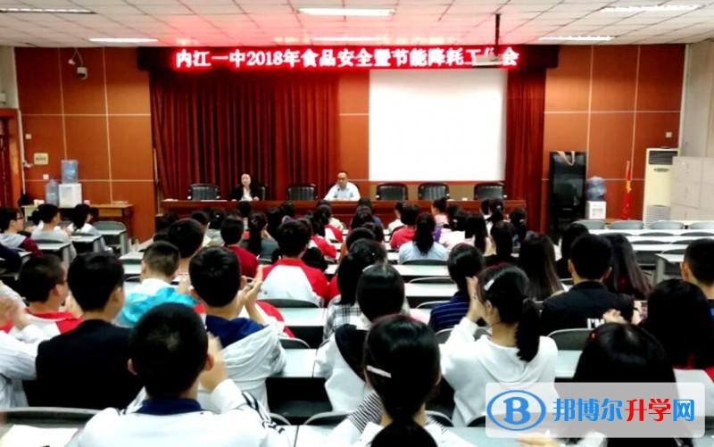 內(nèi)江一中召開(kāi)食品安全暨節(jié)能降耗工作會(huì)