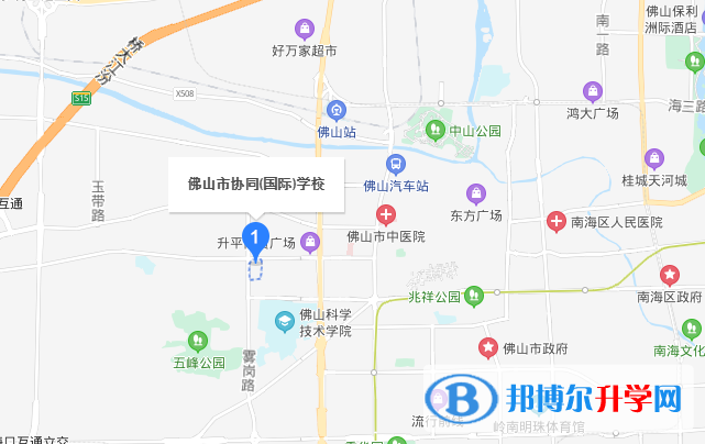 佛山協同國際學校地址在哪里