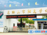 2022馬鞍山陽光學(xué)校錄取分?jǐn)?shù)線(2023參考)