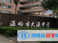 溫嶺市大溪中學錄取分數線(2023年參考)
